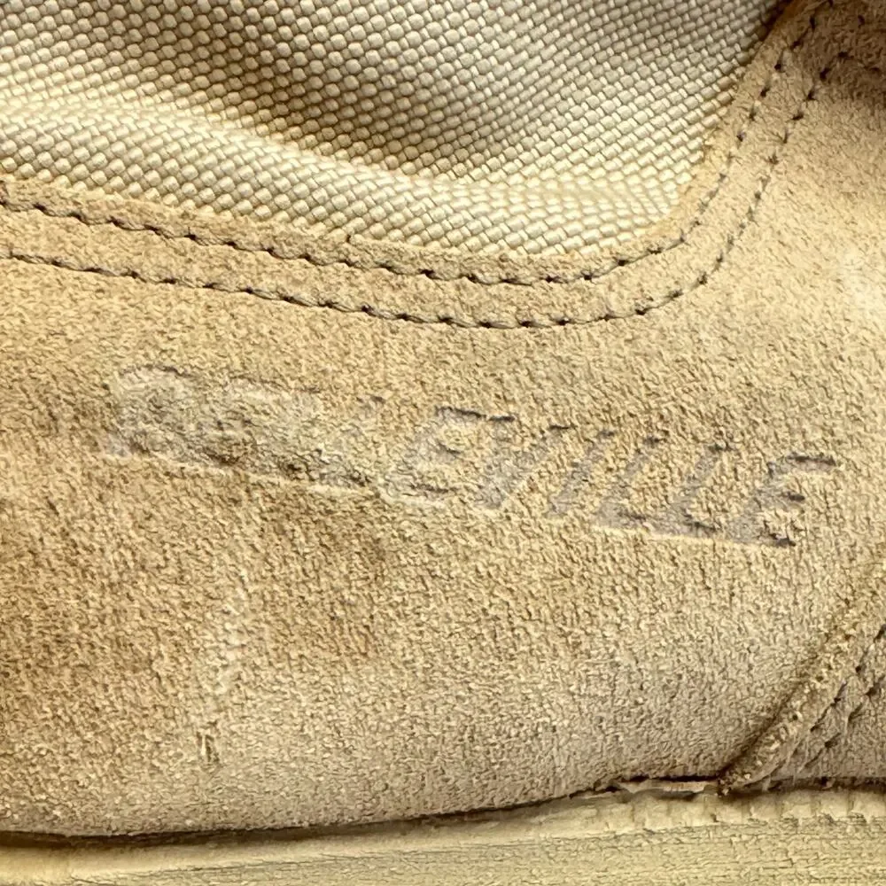 Belleville USA MFG Combat Boots Size 11.5 US Military Desert Tan Made In USA